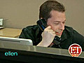 WATCH Jon Cryer Seeks Employment as Office Temp at amp 039 Ellen amp 039  | BahVideo.com