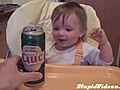 Baby Loves Aluminum Can | BahVideo.com