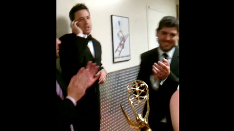 Behind the Scenes of Ellen s Emmy Win  | BahVideo.com