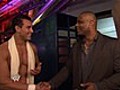 Alberto Del Rio Is Greeted by Michael Tarver | BahVideo.com