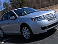 2011 Lincoln MKZ Hybrid Test Drive | BahVideo.com