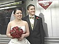 Couple weds on board Philly train | BahVideo.com
