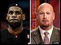 Watch LeBron Slams ESPN NFL Analyst | BahVideo.com