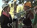 How to Zipline Across Whistler Forest | BahVideo.com