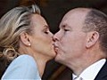 Monaco s Prince Albert marries former Olympic  | BahVideo.com