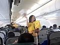 Flight Attendant Safety Dance | BahVideo.com