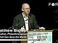 Matthew Bishop on the Ideas Behind Philanthrocapitalism | BahVideo.com