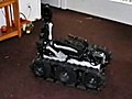 Naked Man Attacks SWAT Team Robot | BahVideo.com