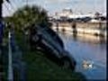 72-Year-Old Flips Car Into Canal | BahVideo.com