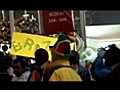 Brazil fans celebrate triumph | BahVideo.com