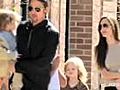 Video Brad Pitt and Angelina Jolie Bring All the Kids Out in New Orleans  | BahVideo.com