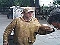 Messing With The Jackson Square Mime | BahVideo.com