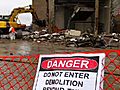 Old Cass Tech High School demolition begins | BahVideo.com