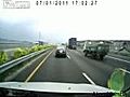 Scary Accident On Chinese Highway | BahVideo.com