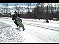 Lakeview Supply Invitational Motorcycle Ice Race 2011 | BahVideo.com
