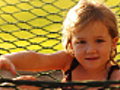 Little girl in hammock | BahVideo.com