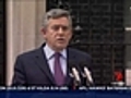 Gordon Brown bowing out | BahVideo.com