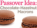 Passover Ideas Chocolate-Hazelnut Macrons | BahVideo.com