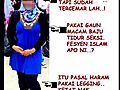 Hukum Memakai Legging Seluar Getah Ketat Sendat Bersama Tudung mp4 | BahVideo.com