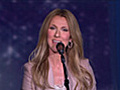 Celine Dion Performs Lullabye  | BahVideo.com