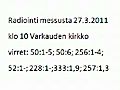 Radiointi messusta 27 3 2011 klo 10 Varkauden  | BahVideo.com