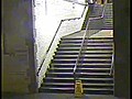 Drunk Man vs Stairs | BahVideo.com
