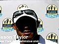 Chatting with NY Jets defensive end Jason Taylor | BahVideo.com