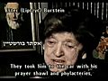 Holocaust Survivor Testimony Ester Burstein  | BahVideo.com