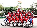 Indian Army Motorbike Display | BahVideo.com