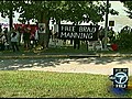 Supporters Rally at Quantico for Manning | BahVideo.com