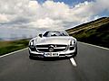 David Coulthard drives a Mercedes-Benz AMG SLS  | BahVideo.com