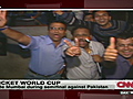Mumbai stops then erupts for cricket | BahVideo.com