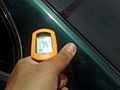 MEASURE THE TEMP OF Dark green CAR BODY BY Fluke 62 IR Thermometer | BahVideo.com