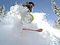 Chest deep in powder | BahVideo.com