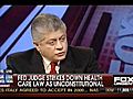 Judge Napolitano - Obamacare Ruled  | BahVideo.com