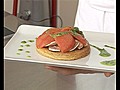 Tarte fine croustillante la tomate et champignons jus de persil | BahVideo.com
