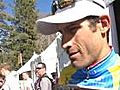Hincapie After the 2010 Amgen Tour of California Stage 6 | BahVideo.com
