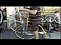 How to Ride a Unicycle Unicycle amp Bicycle Combinations | BahVideo.com