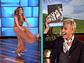 Ellen and Jennifer Lopez Have a Dance-Off  | BahVideo.com