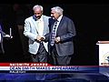 Dean Smith Makes Rare Appearance At Awards  | BahVideo.com