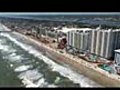 Daytona Beach Florida USA aerial view | BahVideo.com