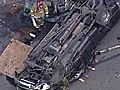 UNCUT Chopper 7 Over Fatal Rollover Crash | BahVideo.com