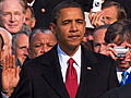 The Presidential Inauguration   Barack Obama Takes The Presidential Oath Of Office | BahVideo.com