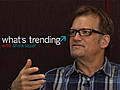 Video Drew Carey talks about using Twitter to  | BahVideo.com