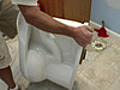 How to Install a Toilet Bowl | BahVideo.com