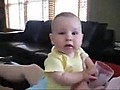 Bu bebi ok tatl g l yor  | BahVideo.com