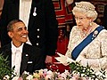 US-Pr sident Obama besucht die Queen | BahVideo.com