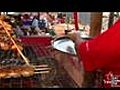 Bizarre Foods - Grilled Rat Thailand | BahVideo.com