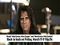 Mad Genius - Alice Cooper on Rob Zombie | BahVideo.com
