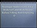 Nautique Fat Sac Additional Wakeboard Ballast | BahVideo.com